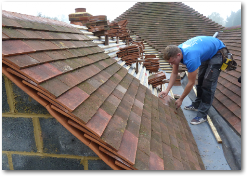 dating roof tiles
